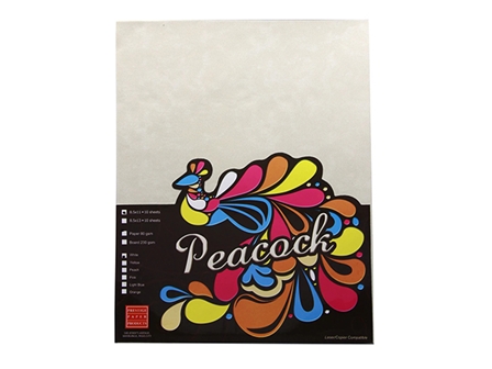 Prestige Peacock Specialty Paper White 230gsm Letter 10s