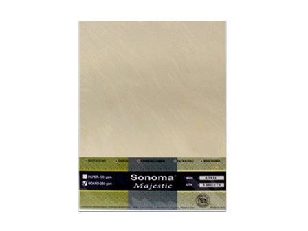 Sonoma Majestic Board Paper 250gsm 5s Letter C. Cream