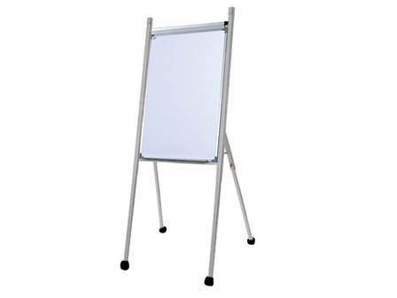 Clip-Rite Whiteboard Flipchart with Wheels #303