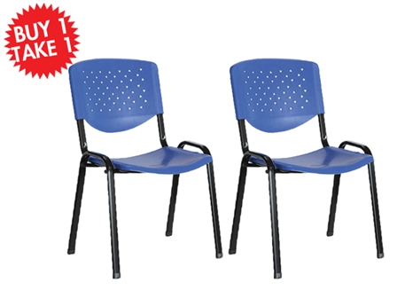 Multi-Purpose Chair CF-304PL Blue Buy One Take One 