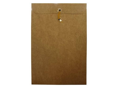 Click Catalog Envelope w/String 250L White/Kraft 10 x 15