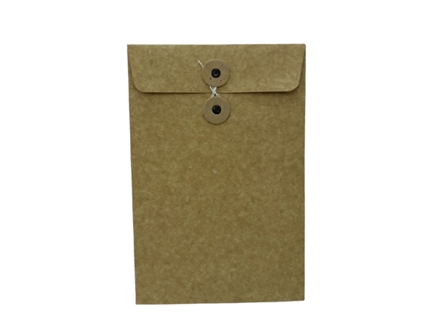Click ENV Catalog W/String Kraft White 6x9
