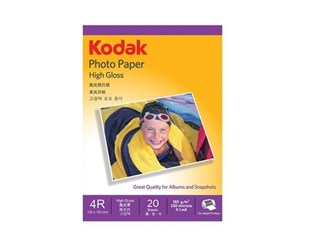 Kodak Photo Paper 4R 180gsm 20s