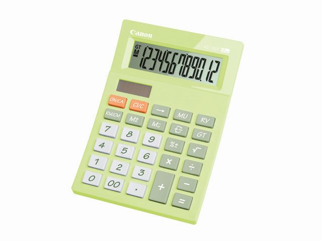 Canon Calculator AS-120V Green