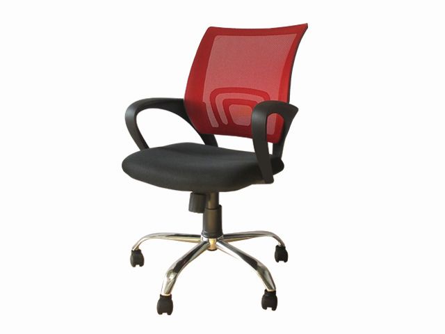 Task Chair 8014 Mesh Fabric Red