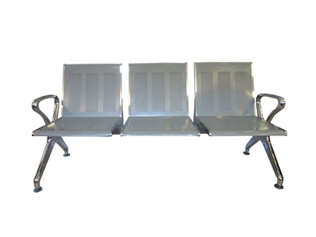Gang Chair 3 Seater All Steel A66