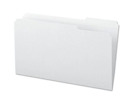Office Warehouse Folder 14PTS White Legal