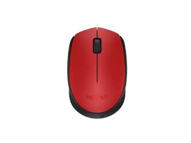 Logitech M171 Wireless Mouse Red