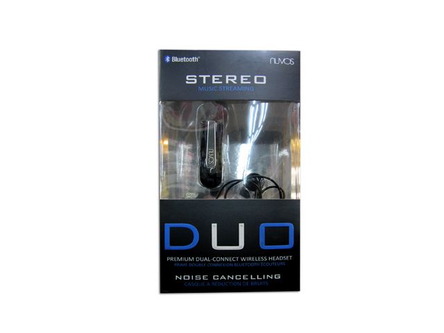 Nuvos Headset Bluetooth SBT-218 BLK