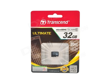 Transcend Micro SD Class10 Memory Card 32GB