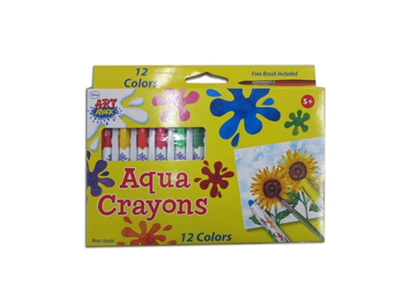 Art Attack Aqua Crayons 12 Colors