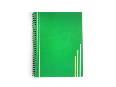 Office Warehouse Spiral Notebook w/Plastic 80LVS Asstd 