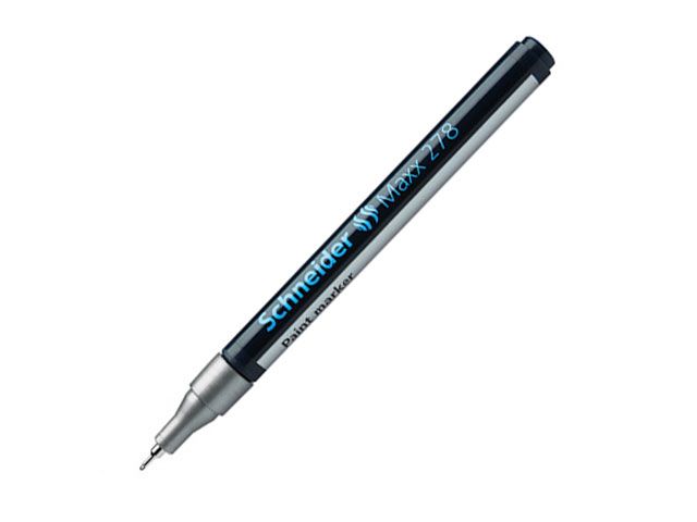 Schneider Maxx 278 Paint Marker #127854 0.8mm Silver