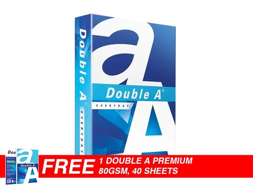 Double A Copy Paper Everyday A4 70gsm 500s