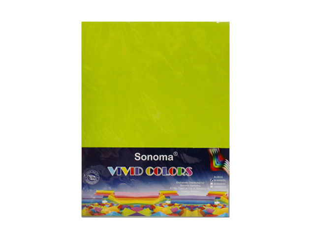 Sonoma Vivid Colors Colored Paper 10s Letter Blue