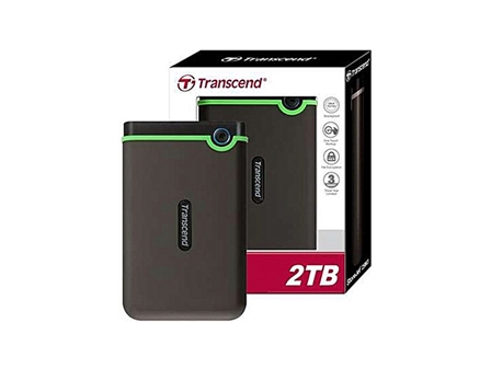 Transcend StoreJet 25M3 Portable Hard Drive 3.0 SATA 2TB