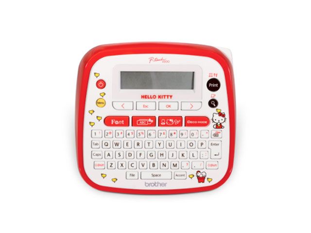 brother hello kitty labeller