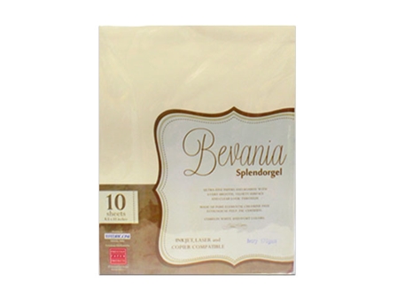 Prestige Bevania Splendorgel Specialty Paper Ivory 170gsm LTR 10s