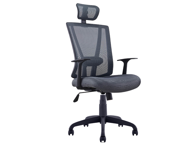 Executive Chair 88789A Mesh with Head Rest Gray