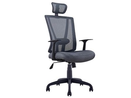 Executive Chair 88789A Mesh with Head Rest Gray