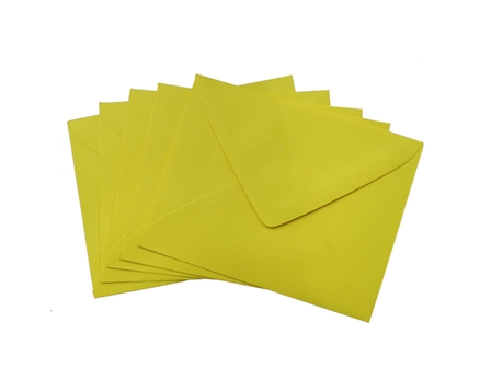 Sonoma Baronial Envelope #4 10s Yellow