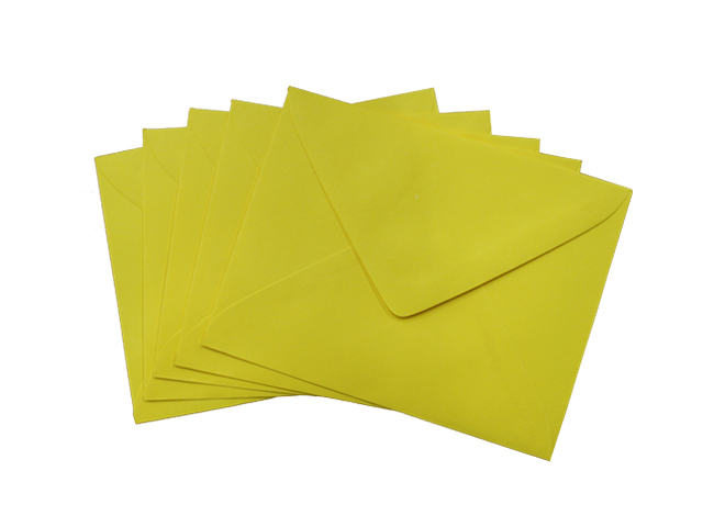 Sonoma Baronial Envelope #5 10s Yellow