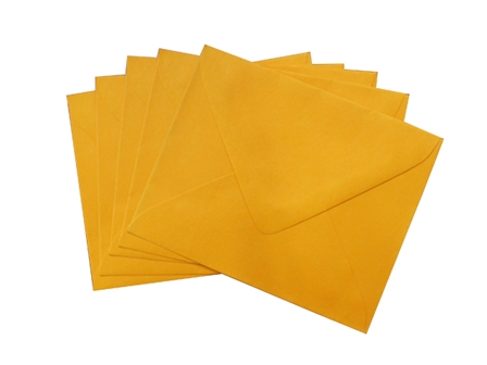 Sonoma Baronial Envelope #5 10s Orange