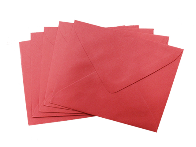 Sonoma Baronial Envelope #6 10s Red