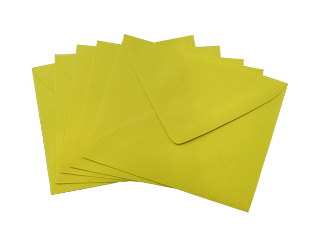 Sonoma Baronial Envelope #6 10s Yellow