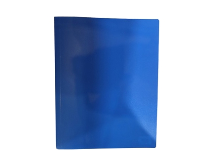 UK Office Pressboard Plastic Folder Letter Blue