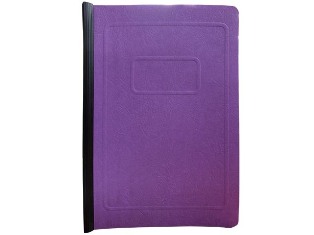 Veco Morocco Slide Folder Legal Violet