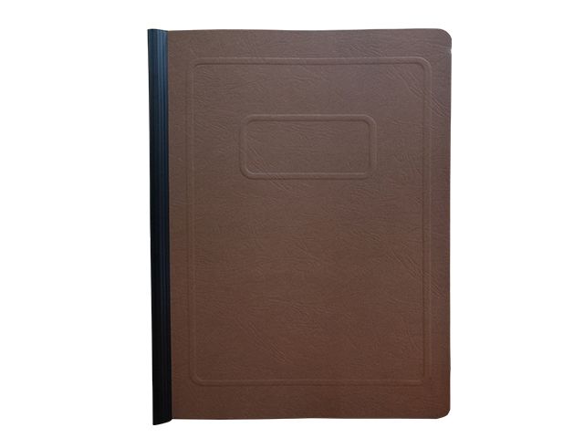 Veco Morocco Slide Folder Letter Brown