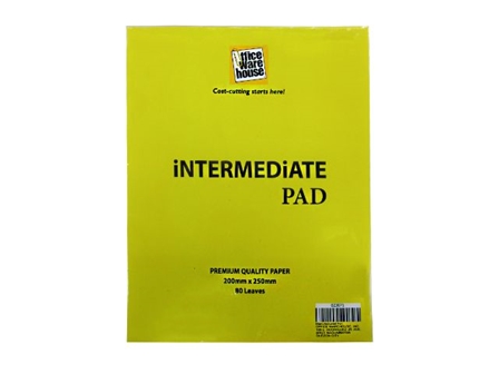 Office Warehouse Intermediate Pad 80 Leaves