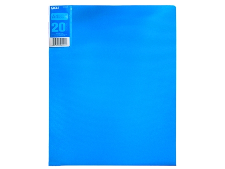 Eagle Clearbook 20PKT 9002AK A4 Blue