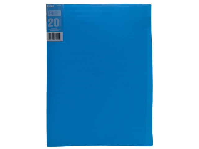 Eagle Clearbook 20PKT 9002FK F4 Blue