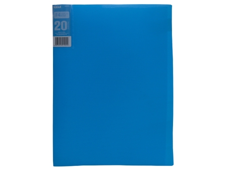 Eagle Clearbook 20PKT 9002FK F4 Blu