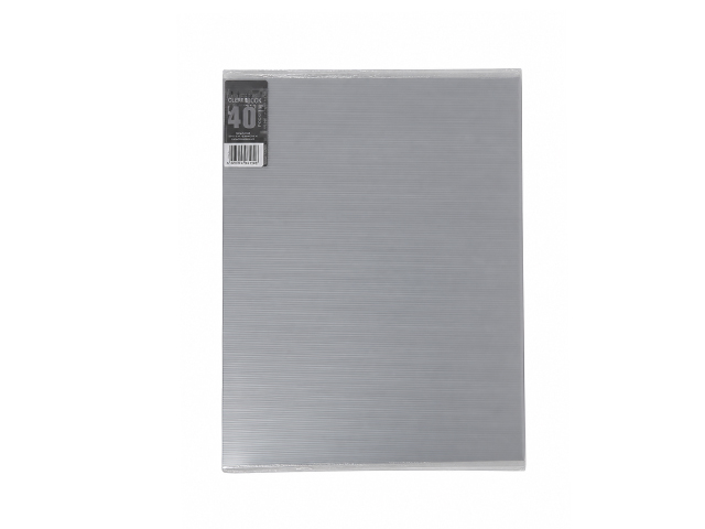 Eagle Clearbook 40PKT 9004AK A4 Gray