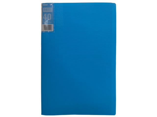 Eagle Clearbook 40PKT 9004FK F4 Blue