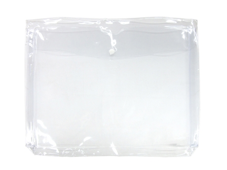 NonBrand Expandable Plastic Envelope #6 Clear Letter 