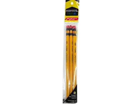 Mongol Trio Pencil #2 XL 3s