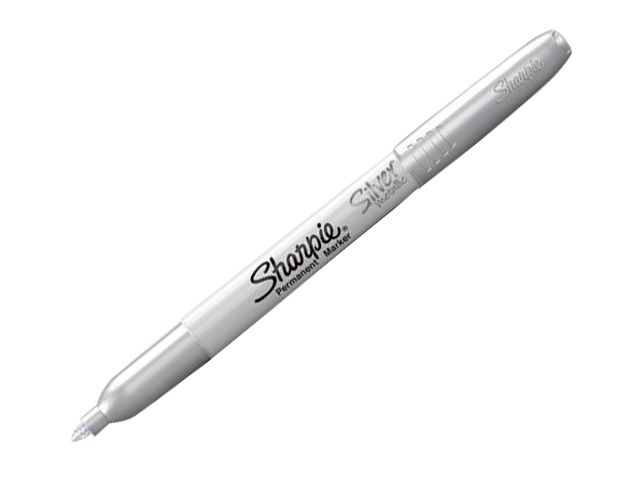 Sharpie Metallic Permanent Marker Fine Point Silver