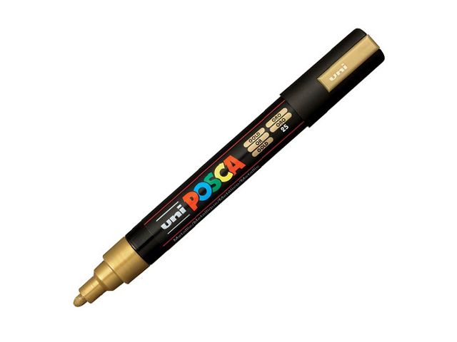 Uni Posca Permanent Marker PC-5M Gold