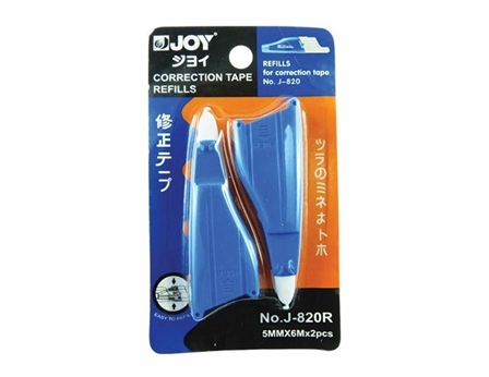 Joy Correction Tape Refill for J-820 5mmx6m 2s