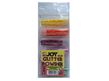 Joy Glitter Powder GP-00F Assorted 6s