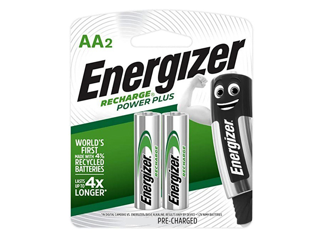 Energizer Recharge Battery NH15ERP2 AA 2s