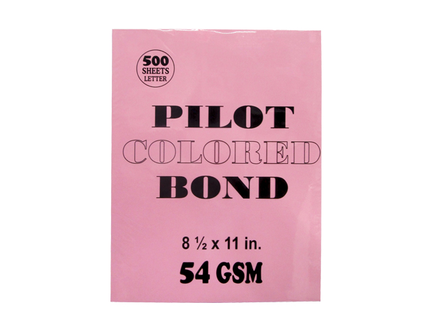 Pilot Colored Bond Paper Letter 4Colors 500s