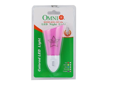 Omni LED Night Light KNL-501PK-W Pink 