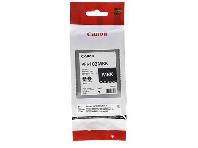 Canon Ink PFI-102MBK Matte Black