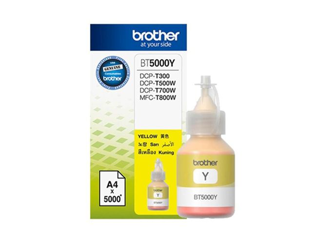 Brother BT5000Y Ink Bottle Yellow