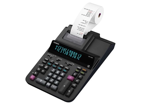 Casio DR-120R Printing Calculator Black